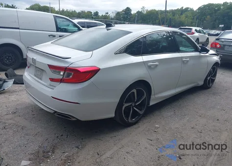 2021 Honda Accord Sport из США, поврежденный, VIN 1HGCV1F3XMA098607